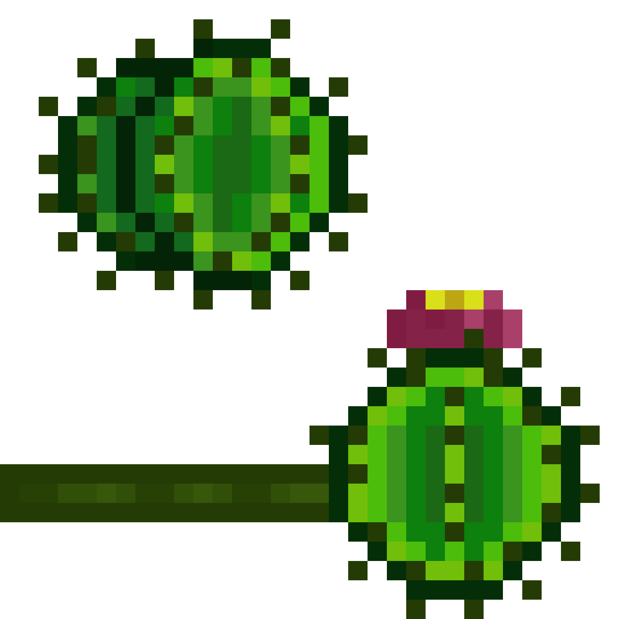 Pixilart cactus yoyo terraria idea by Pixelsinvasion