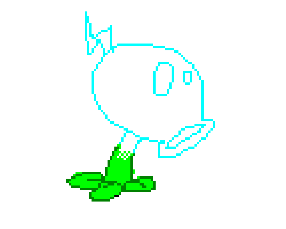 Pixilart Electric Peashooter by DerpBurp