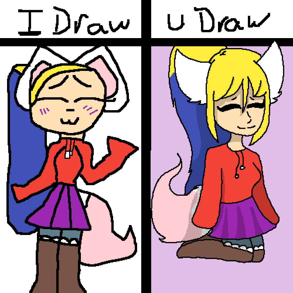 Pixilart I Draw, You Draw by SlushiiVA