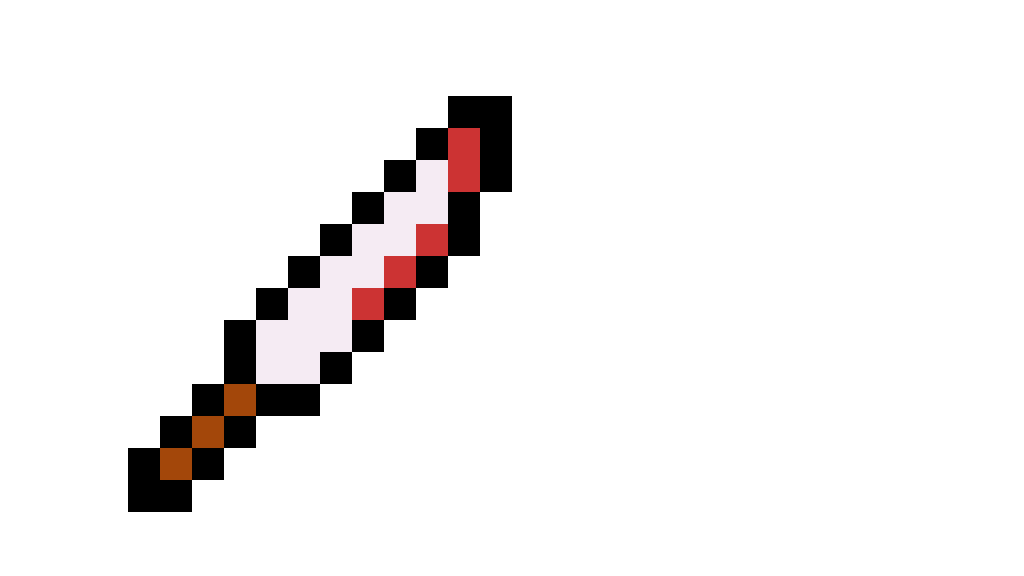 Editing Minecraft knife Free online pixel art drawing tool Pixilart