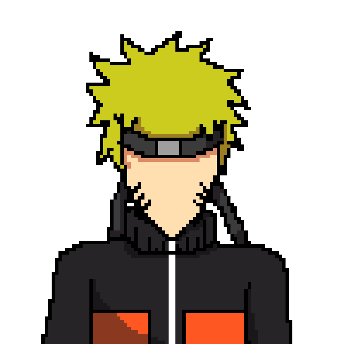 Pixilart Ugly Naruto drawing by RenML