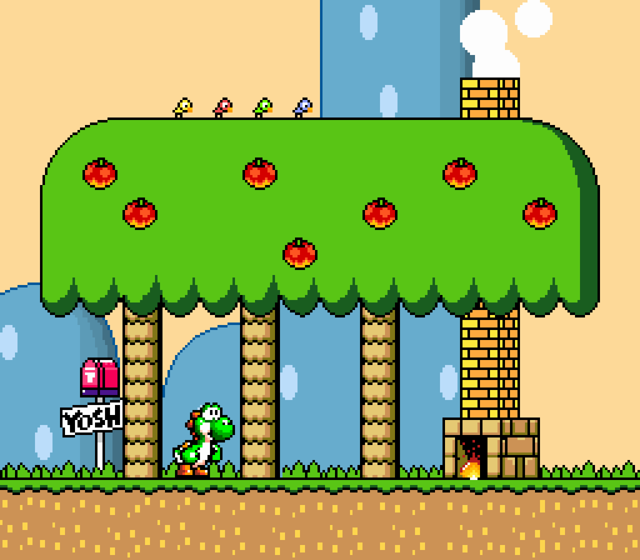 Pixilart mario and yoshi by atobin0002