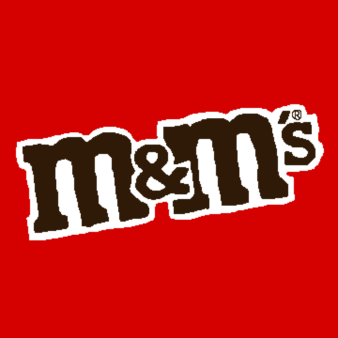 Pixilart M&M Logo by variousreasons