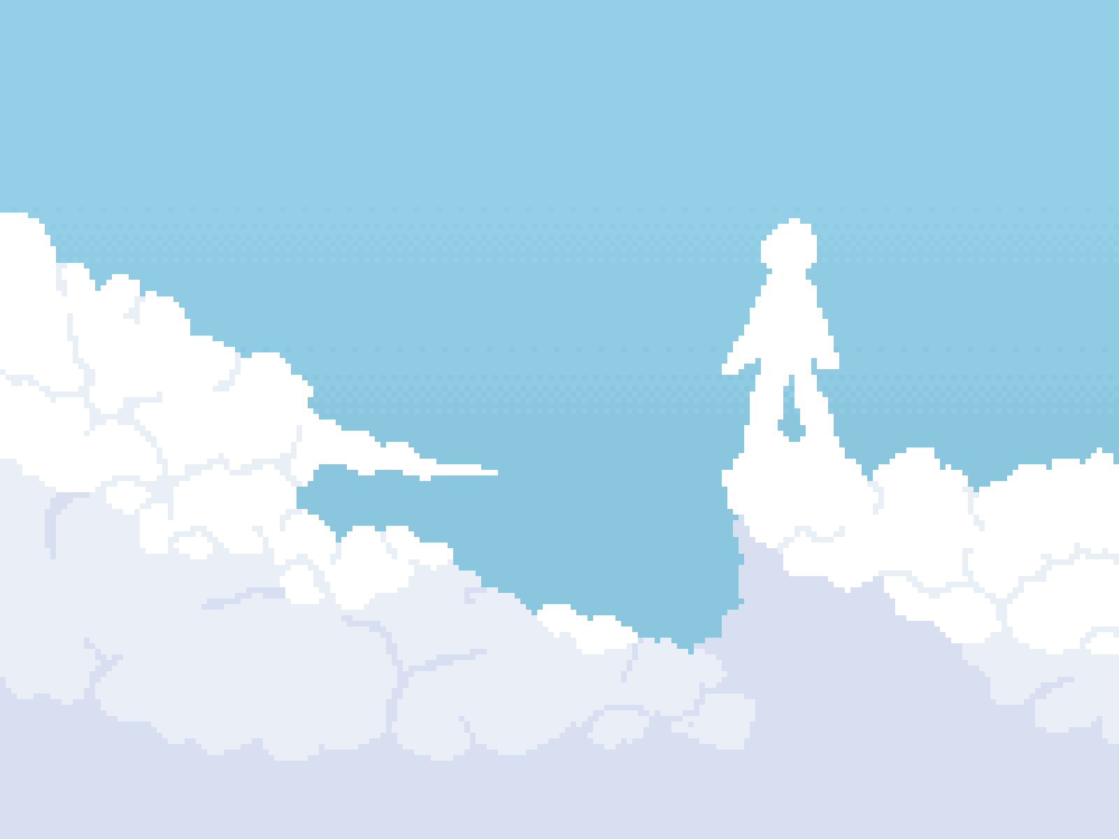 Pixilart clouds by simsamsimsam
