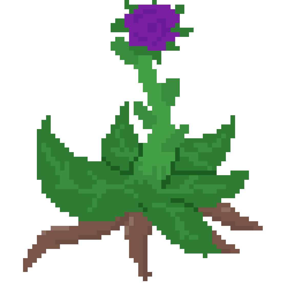 Pixilart Jungle Flower Sprite by RubyDragon