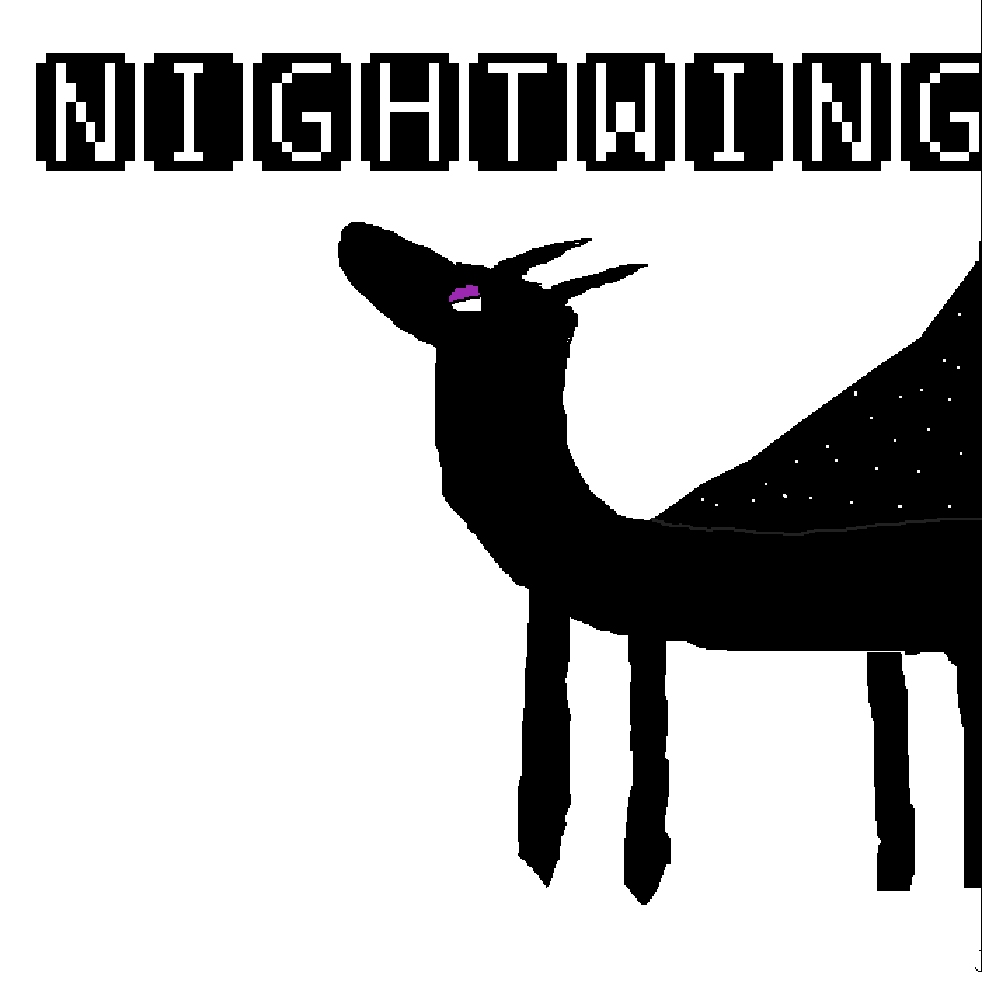 Pixilart NightWing by TigerlilyWOF