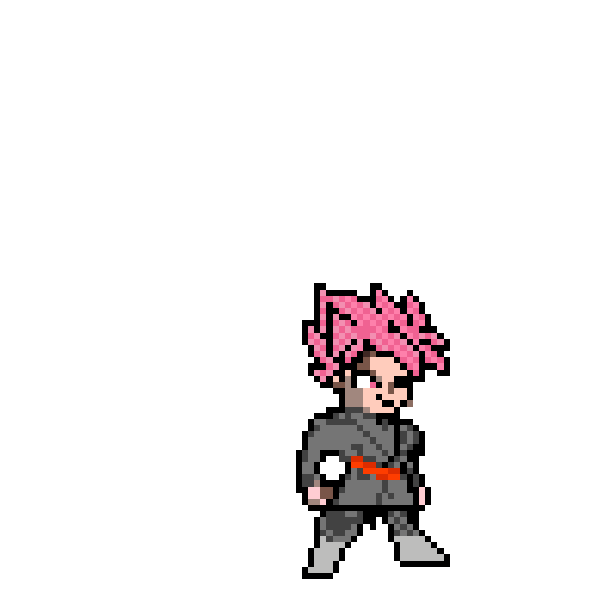 Transparent Goku Pixel Art Gif Dragonball z son goku art, goku vegeta