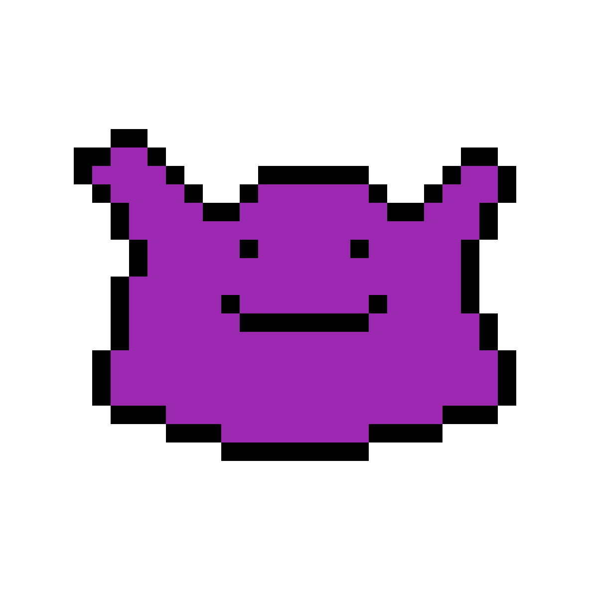 Ditto Pokemon Pixel Art