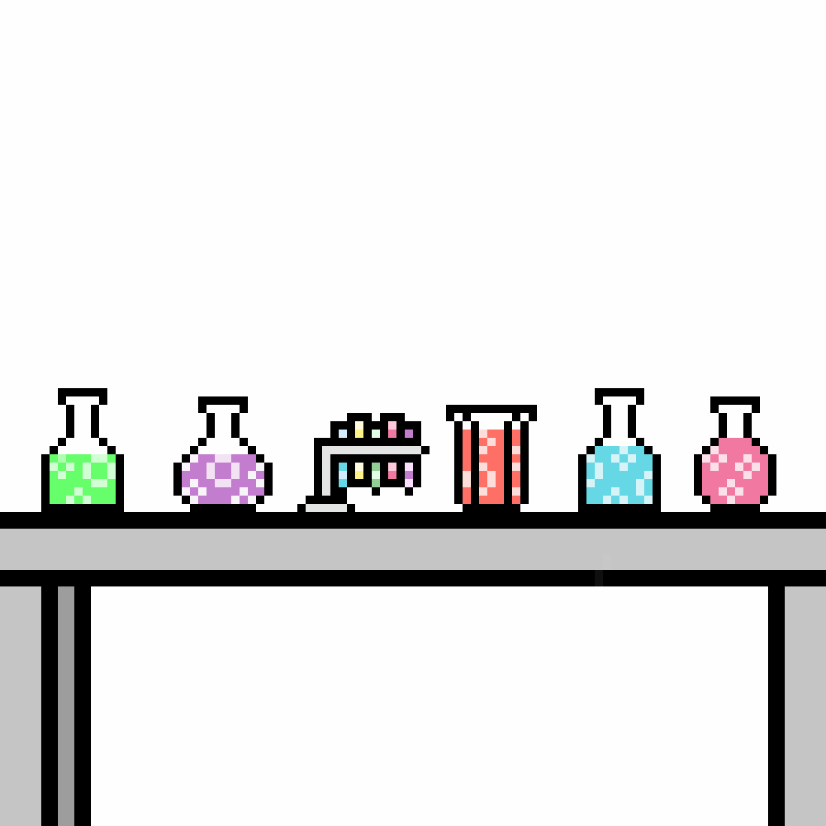 Science Lab Table Clip Art