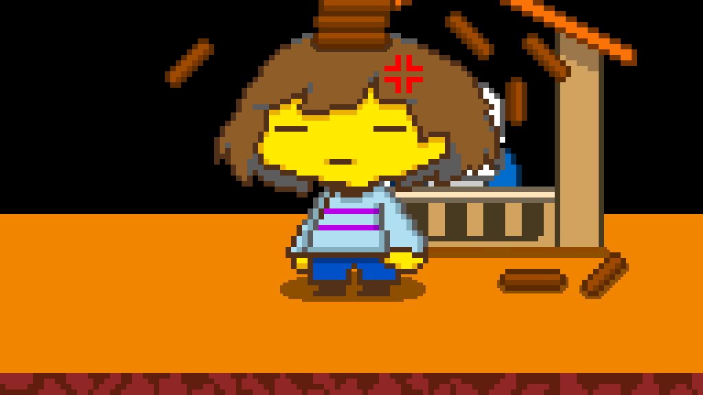 Pixilart Hot Dog Stackup (Undertale) by Eternal