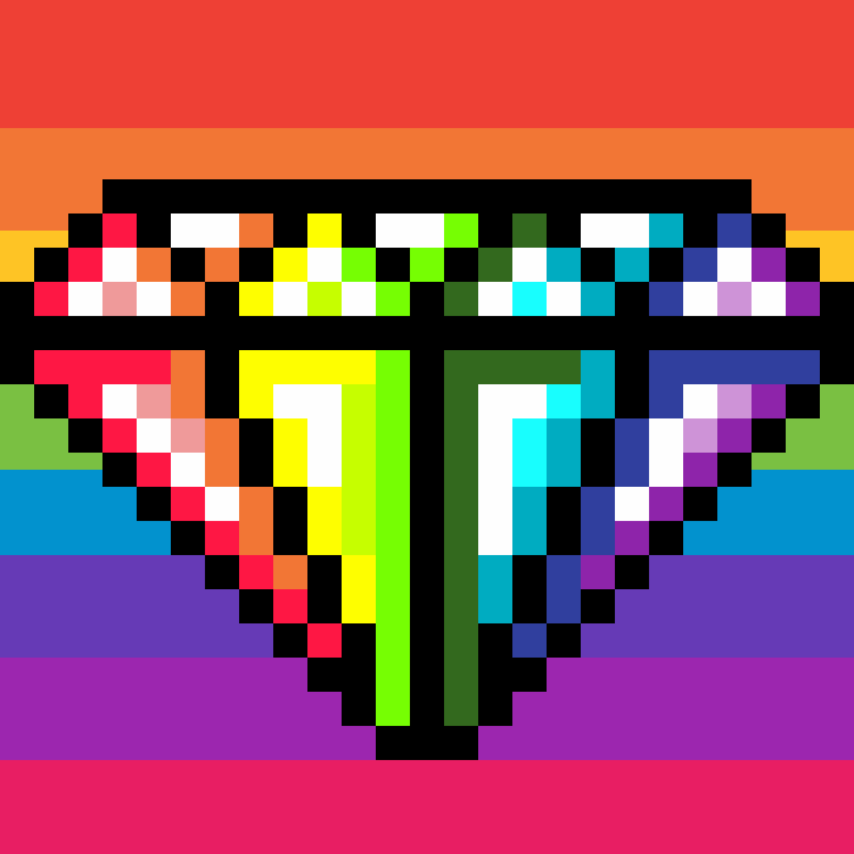 Editing Rainbow Diamond Gif Free online pixel art drawing tool Pixilart
