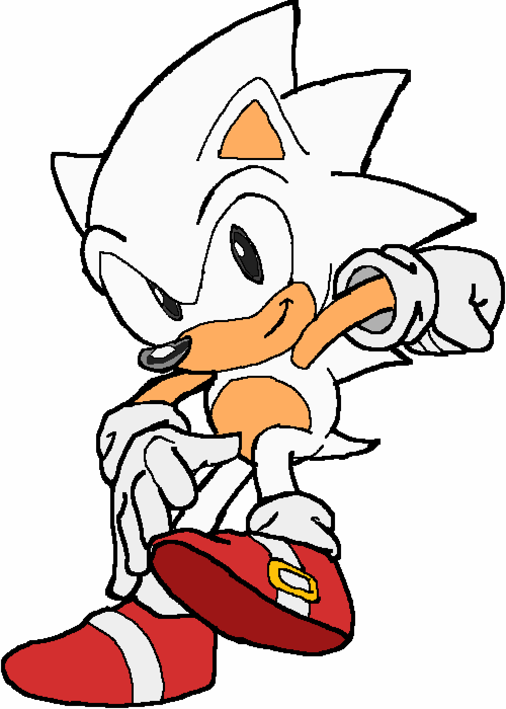 Pixilart Classic Hyper Sonic GIF by DS224