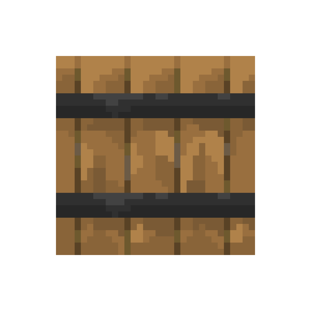 Pixilart Detailed Minecraft Barrel by MilestoGo24