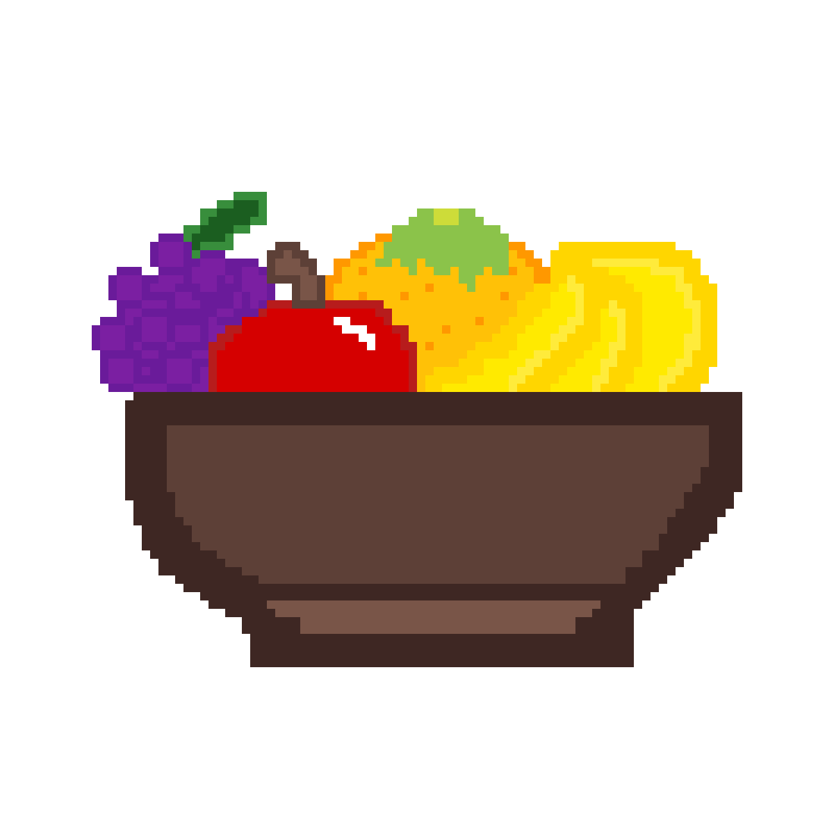 Editing fruit bowl Free online pixel art drawing tool Pixilart