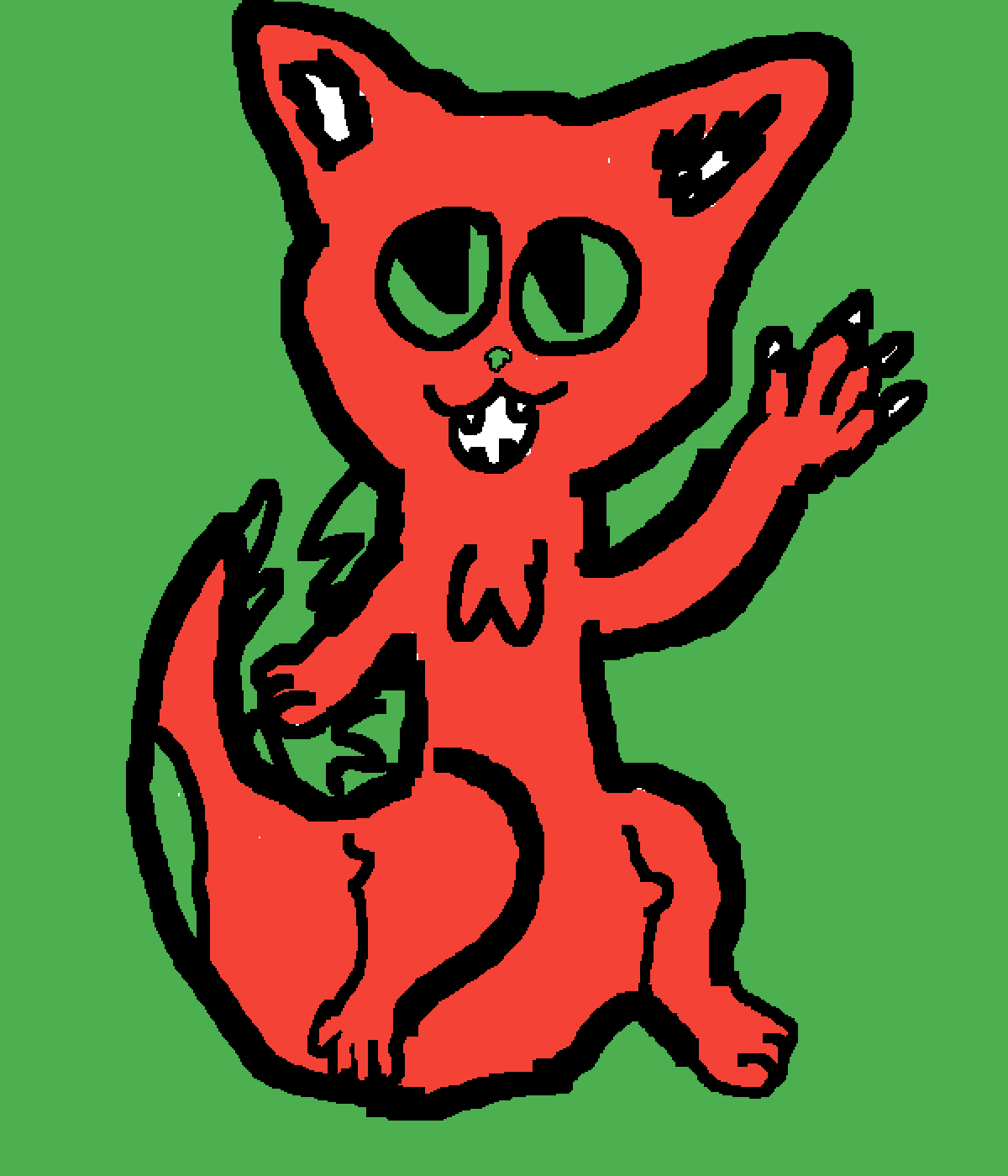 Trippy Cat Animated Gif