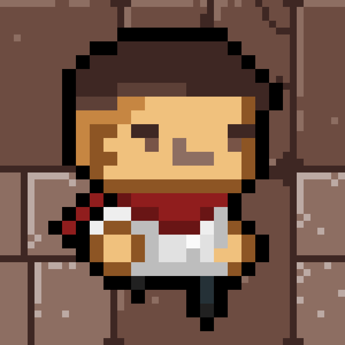 Pixilart EtG OC Run Cycle Centred with Dust Particles by Bullbro