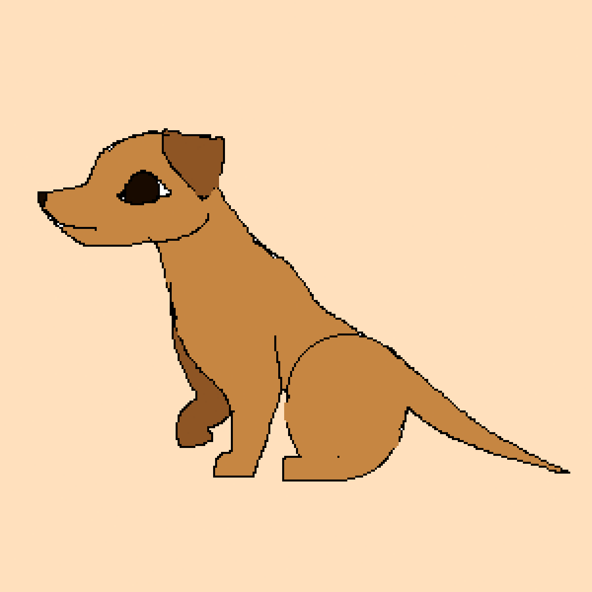 Pixilart dog walk cycle by pixelmadz