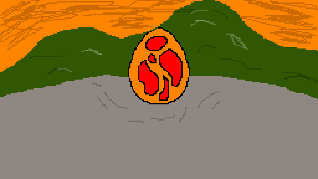 Pixilart Egg hatching (GIF) by AmazingE