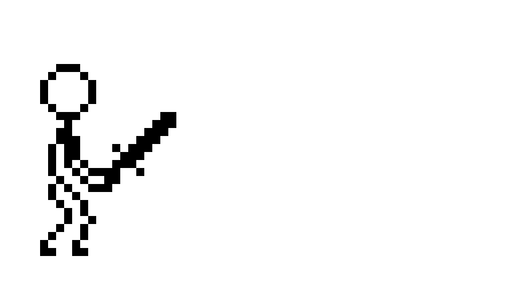 Pixilart Sword Hit GIF by ZTurkey