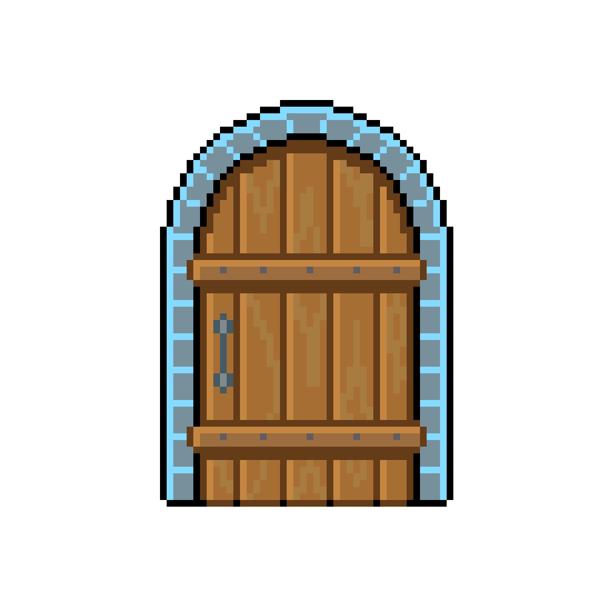 Pixilart Hidden Door by LargeBaguette