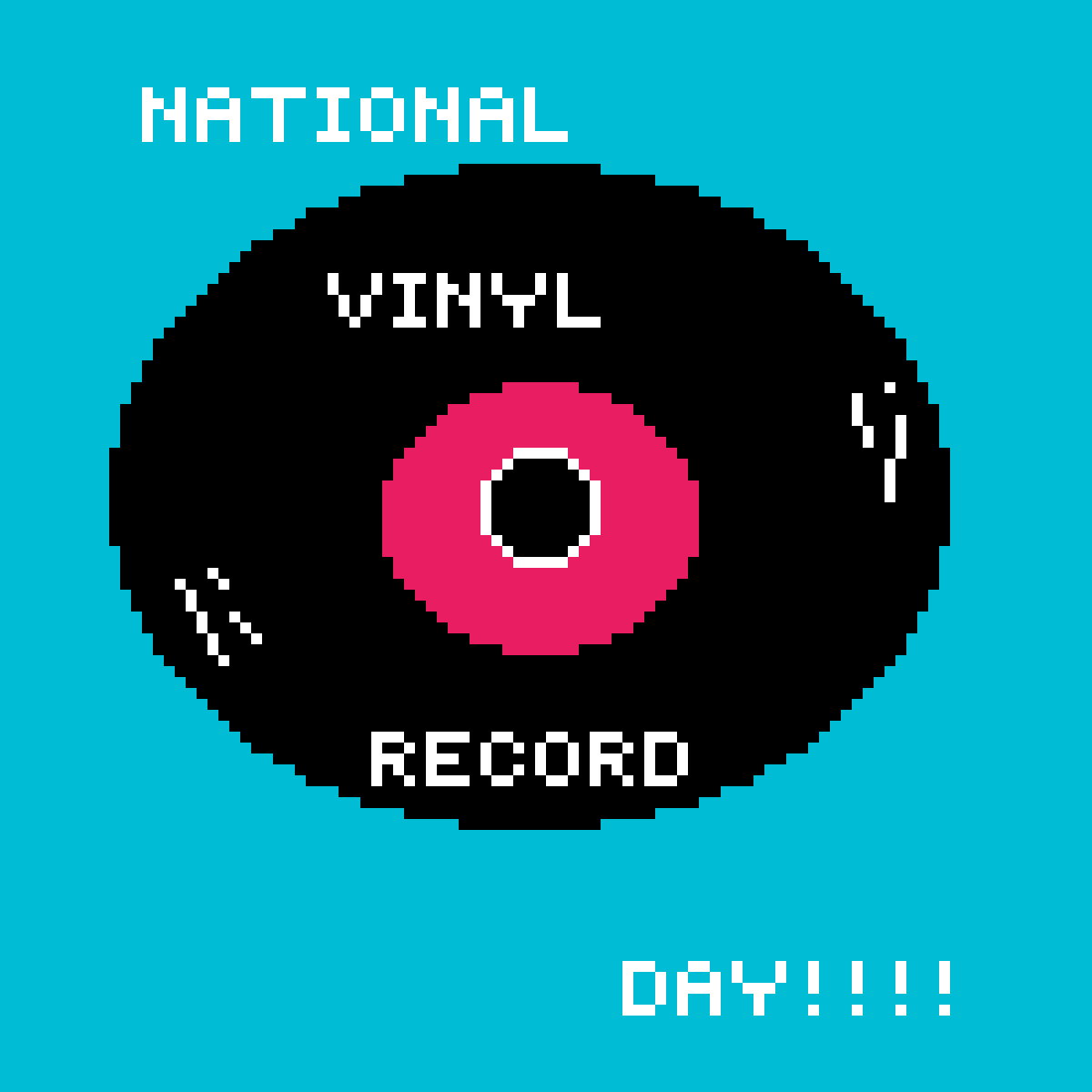 Pixilart National Vinyl Record Day by AJohn4