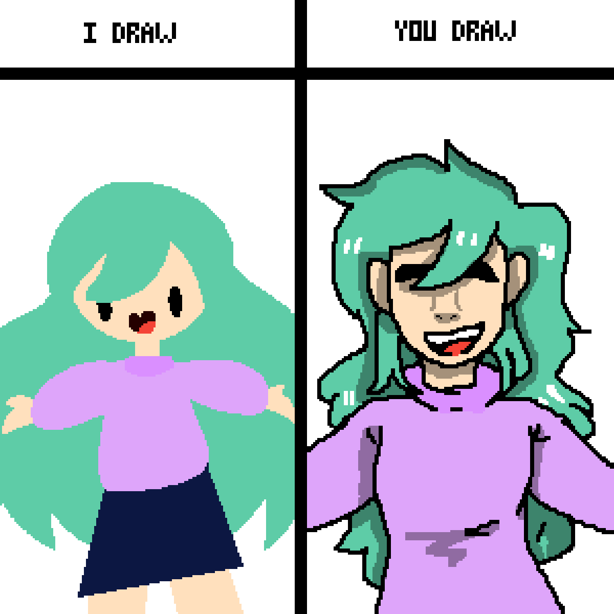 Pixilart I draw / you draw by Koichi