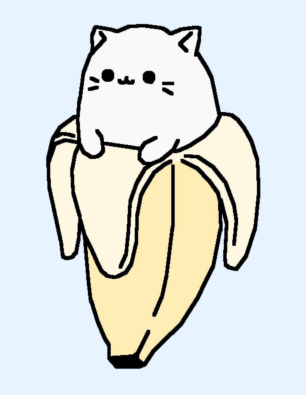 Pixilart Banana Cat by WatermelonPie