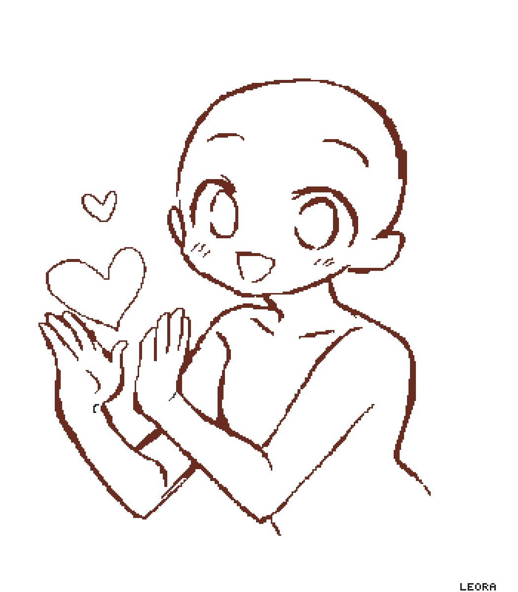 Pixilart Cute Base by loleora101