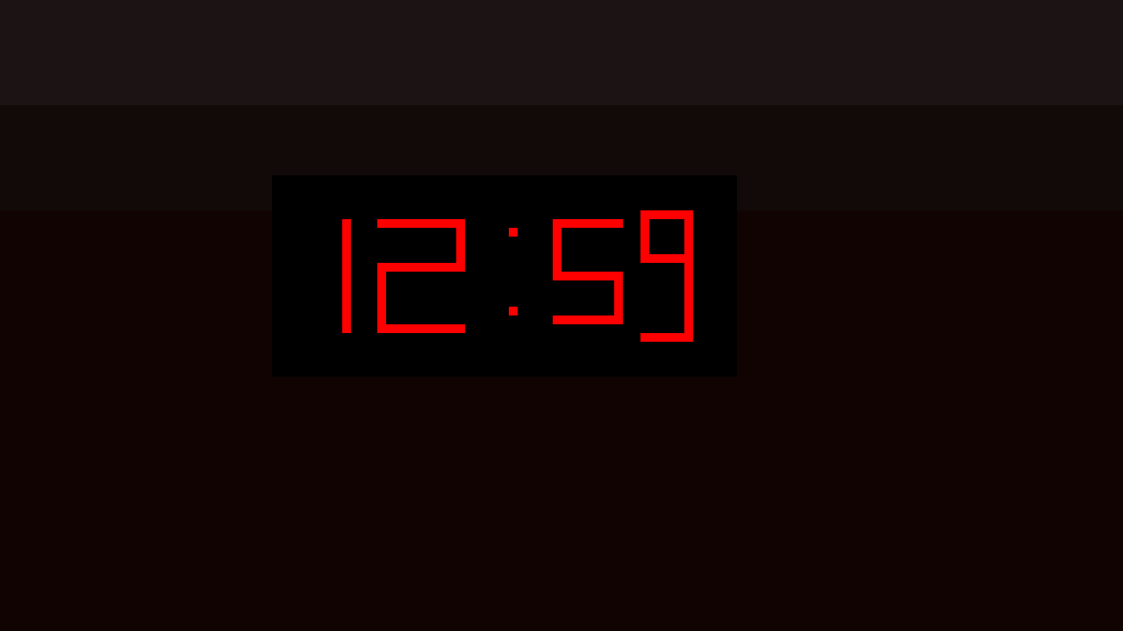 Pixilart Digital Clock 1259 100 101 102 by IntroMaker