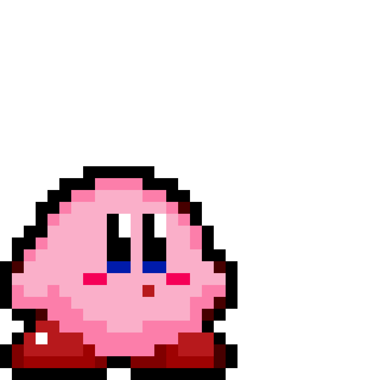 Pixilart Kirby Jumping Gif by Bonmv317