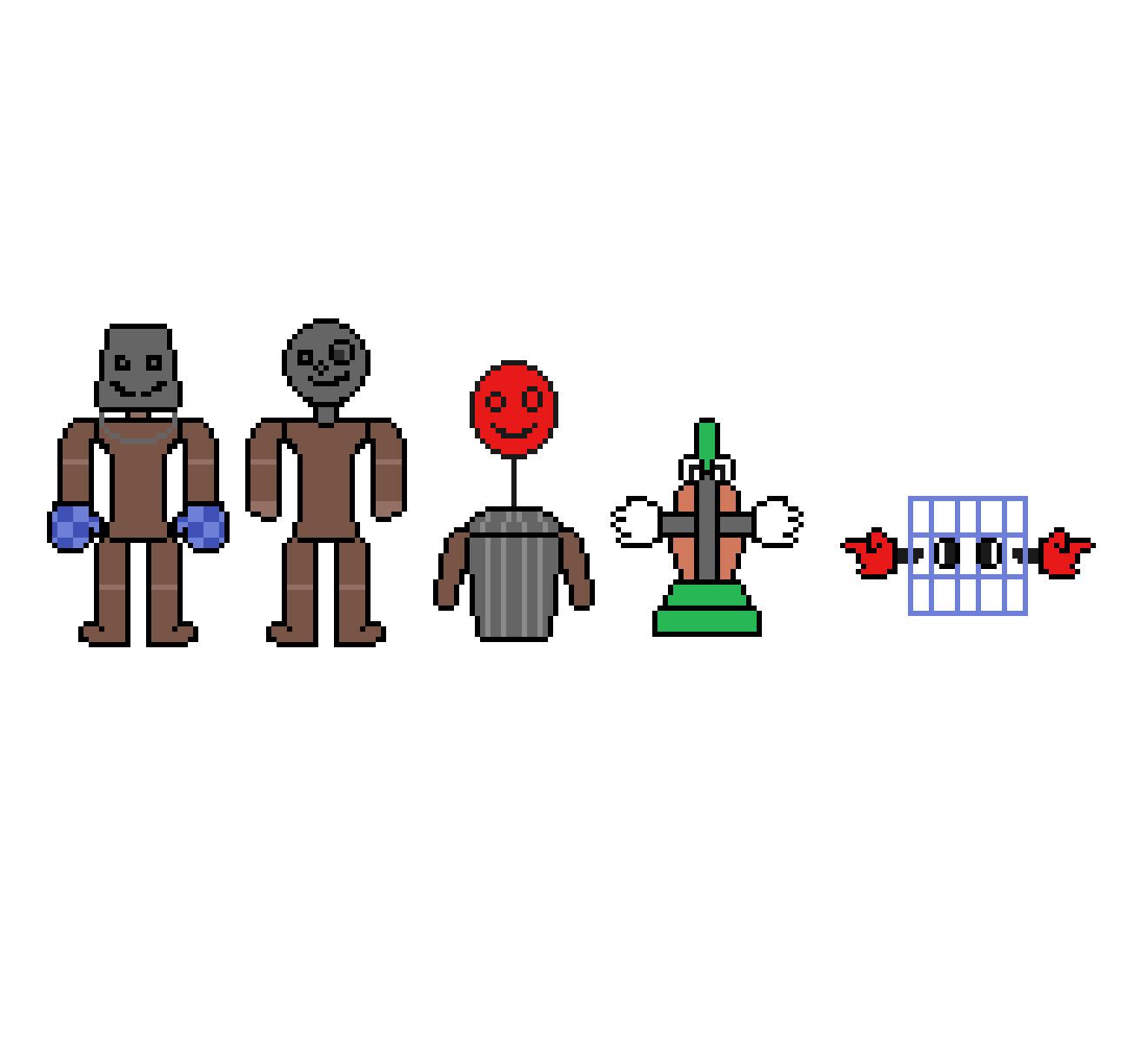 Pixilart TRASH GANG fnaf 6 by MYTHICALMADFOX