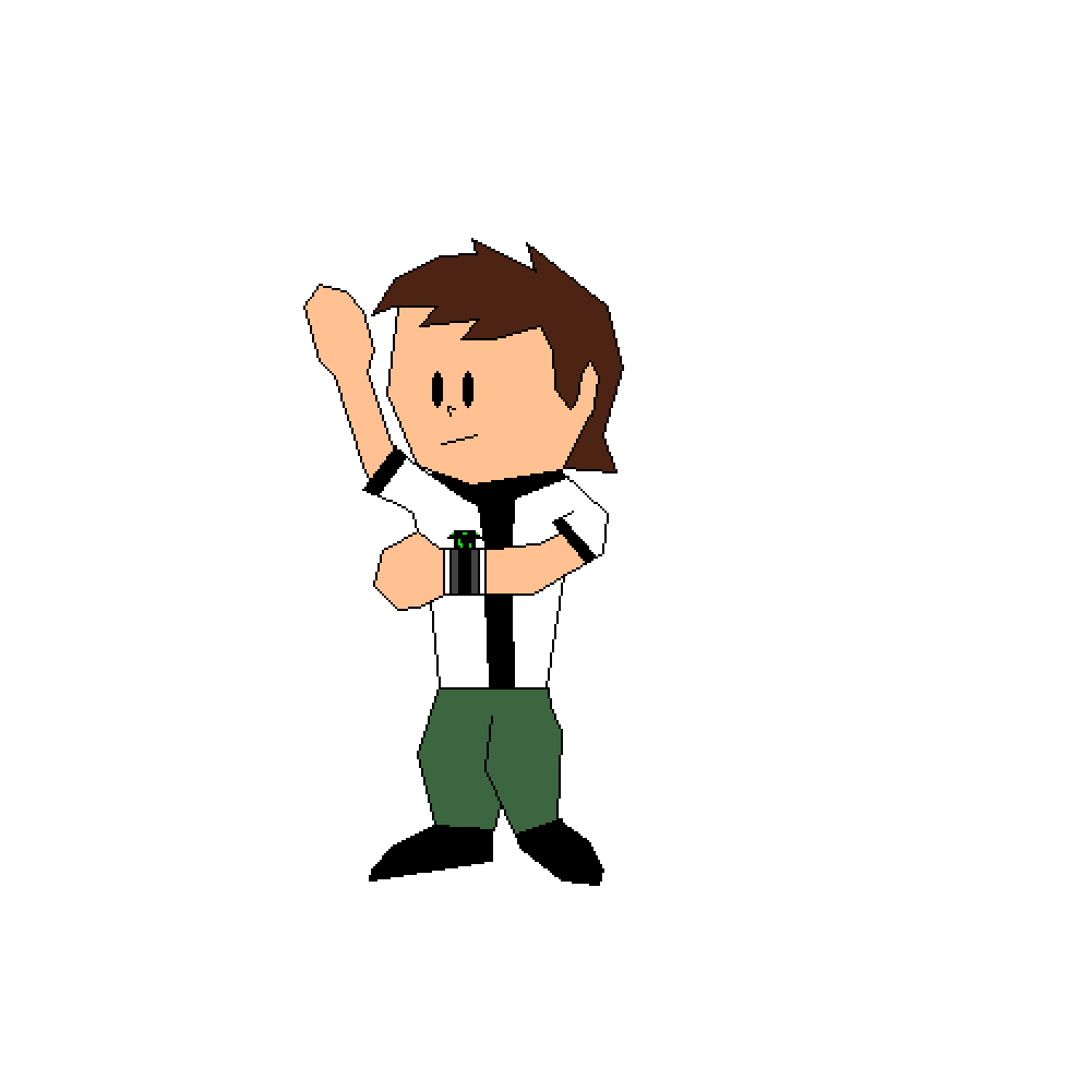 Pixilart Four arms transformation by hunters4658