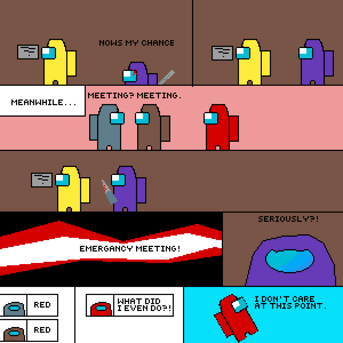 Pixilart why red sus 7 by Yeetsters124