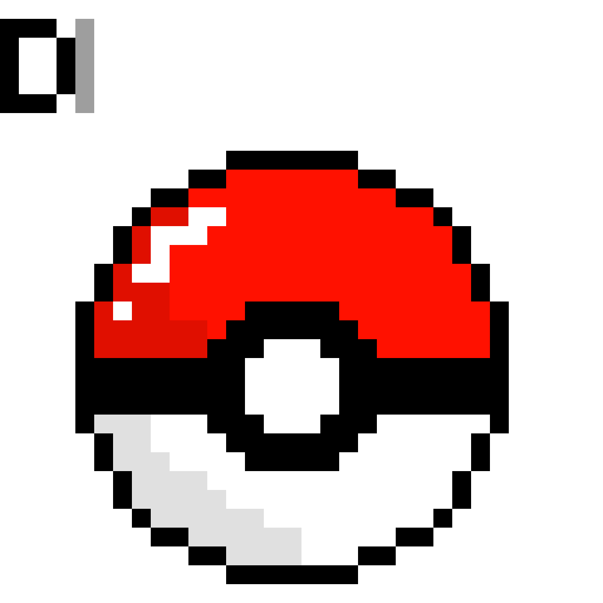 Pokeball Pixel Gif