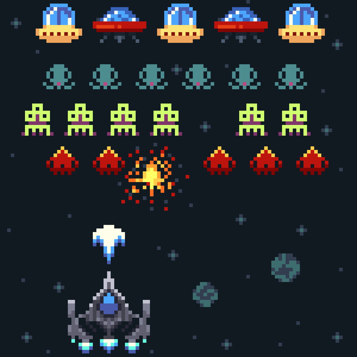 Space Invaders Spaceship