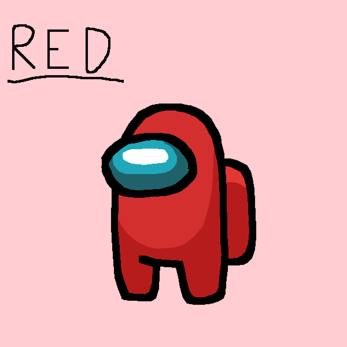 Pixilart among us colors by Angellopez