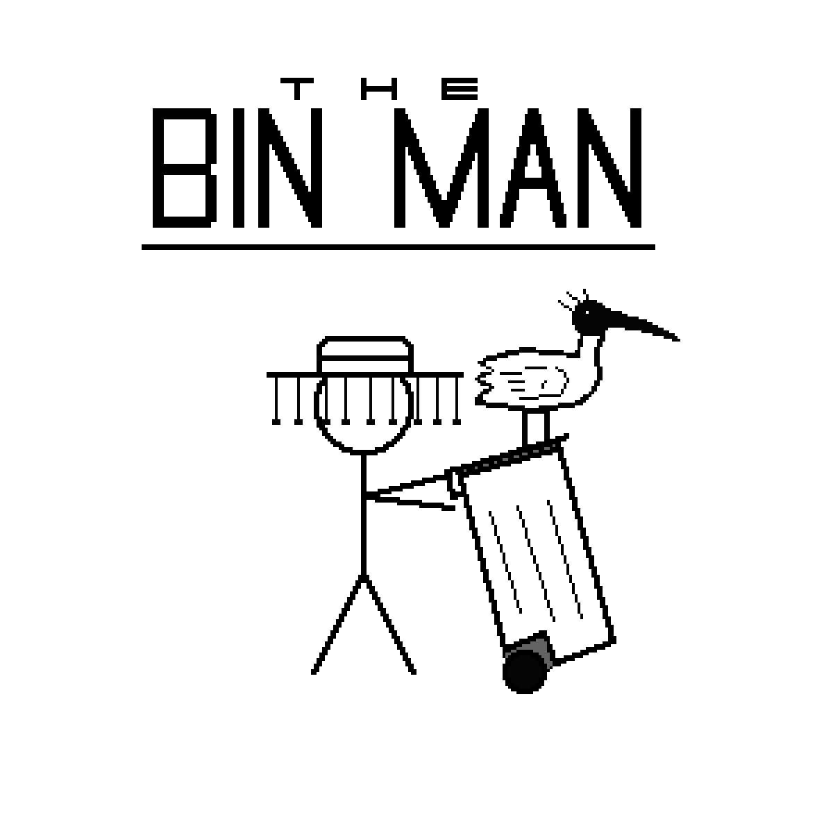 Pixilart The Bin Man by RussianSlav