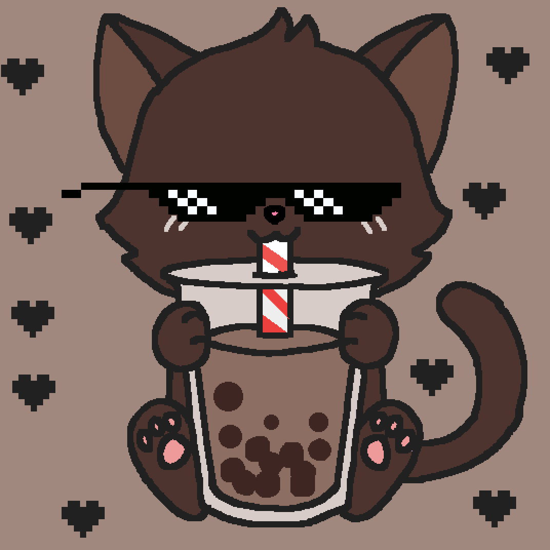 Pixilart - Emo Cat by Marleykrasnow