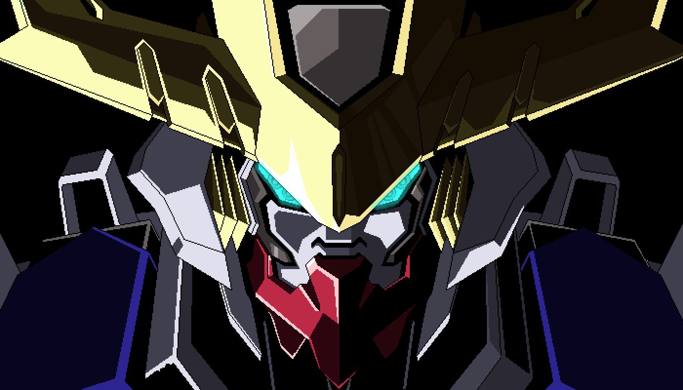 Pixilart Gundam Barbatos Lupus Rex by Troloinkto