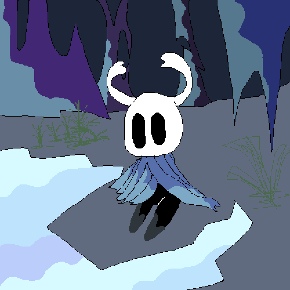 Pixilart Hollow Knight Gif by F0XXMaSk