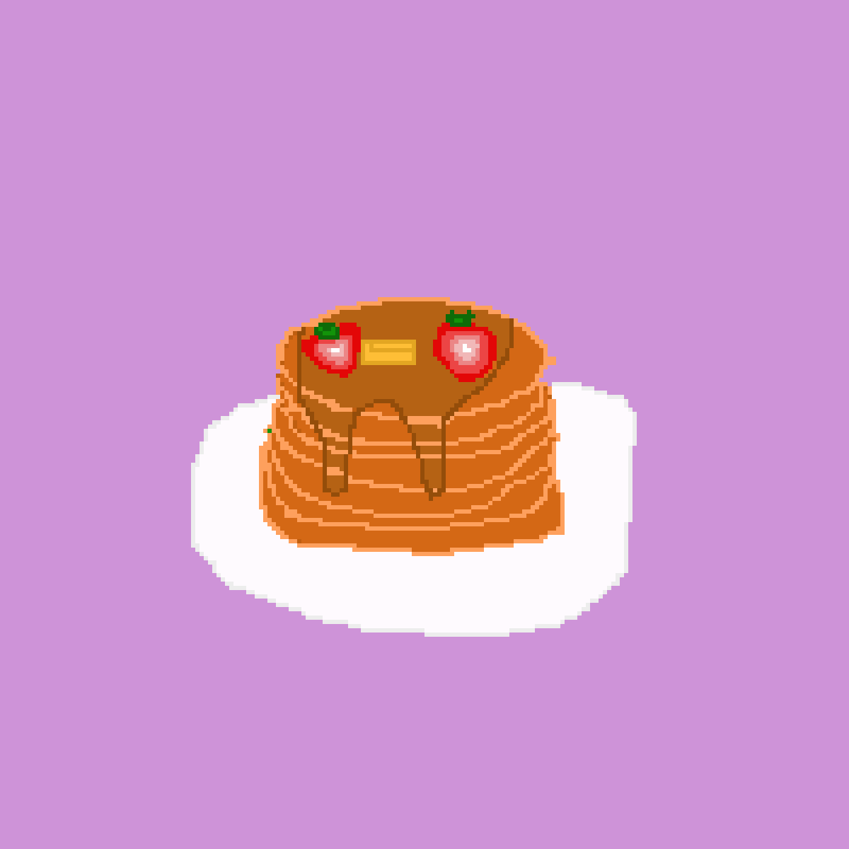 Pixilart PANCAKE HEAVEN GIF by MariaKad21