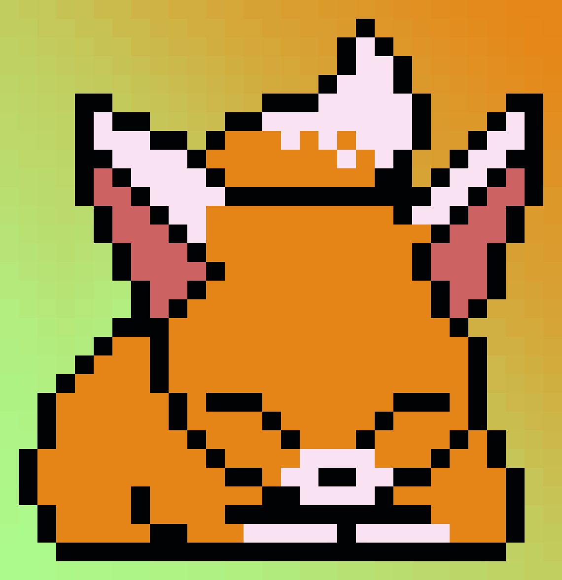 Pixilart Sleeping Fox by PlXlLART