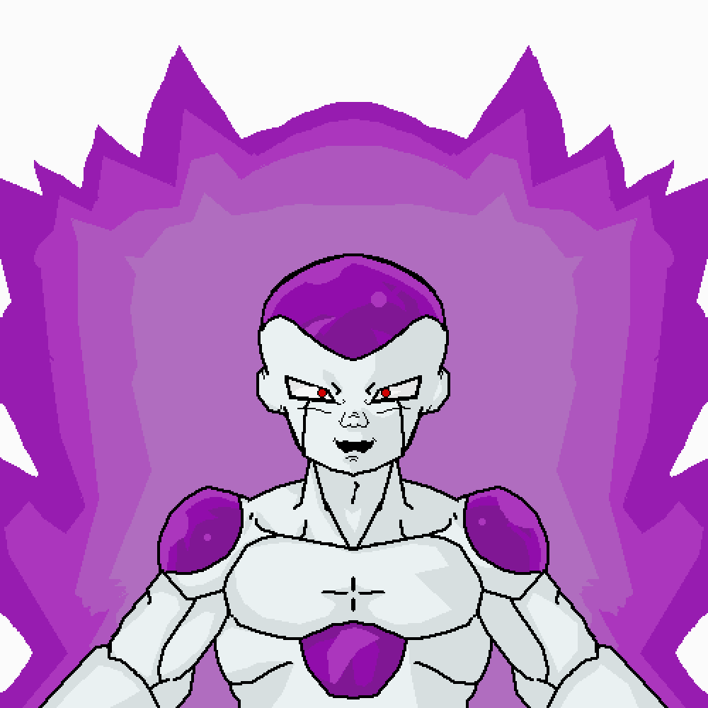 Pixilart Frieza Final Form W/Aura by Rezok