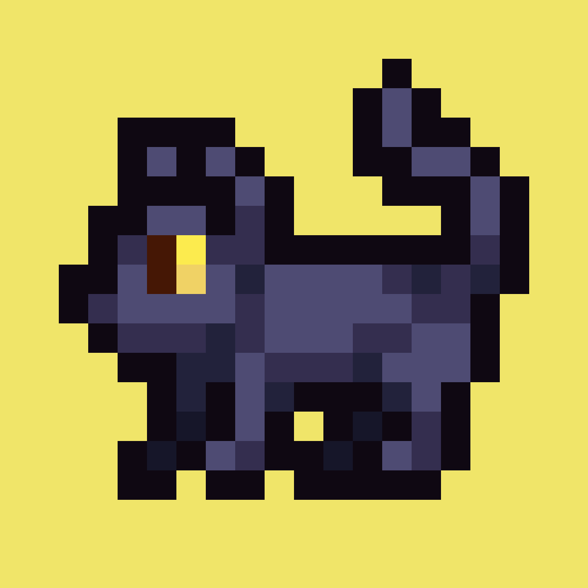 Pixilart Black Cat Terraria by IceLeopard97