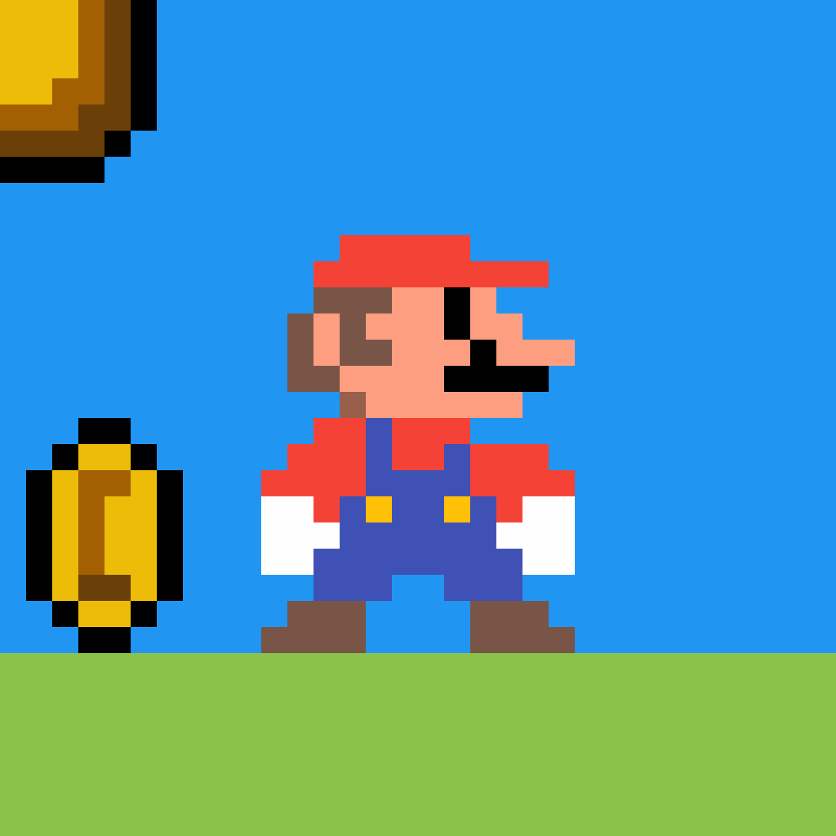 Pixilart Mushroom Mario Gif by Anonymous
