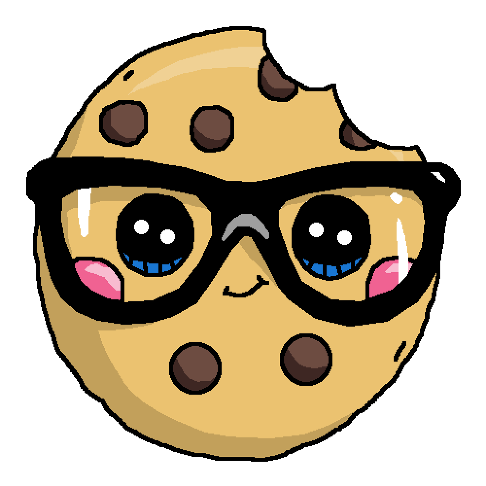 Pixilart kawaii cookie by ByeBlueBerry