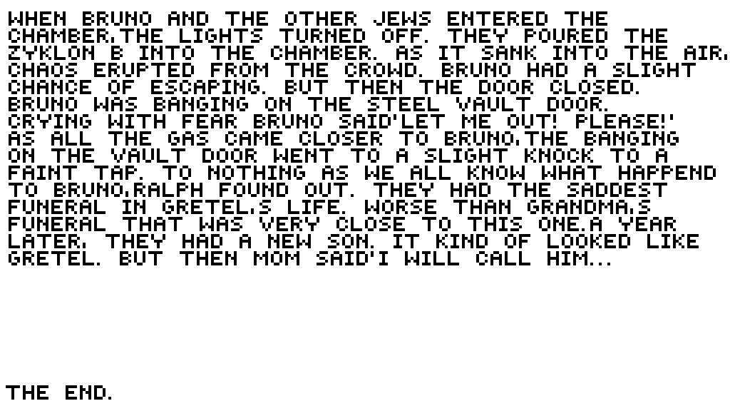 Editing alternate ending the boy in the striped pajamas Free online