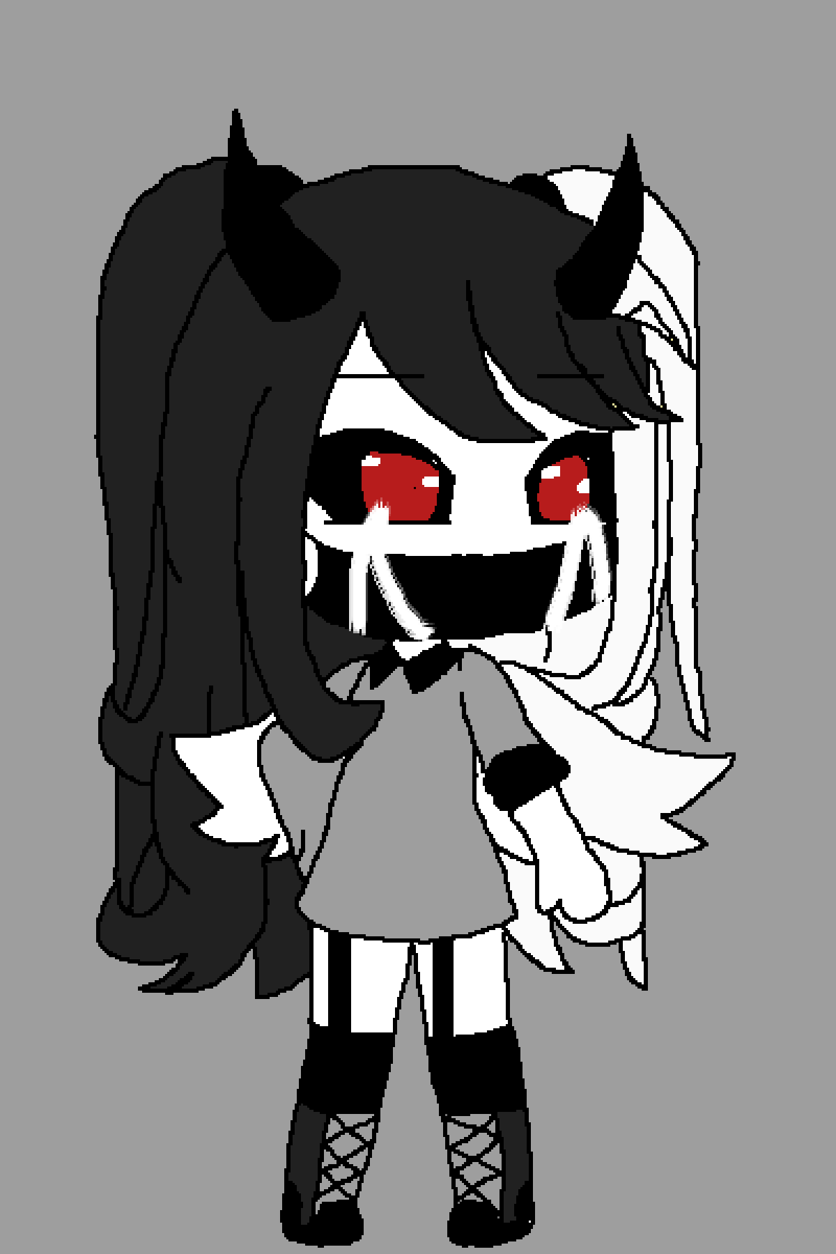 Editing gacha monster Free online pixel art drawing tool Pixilart