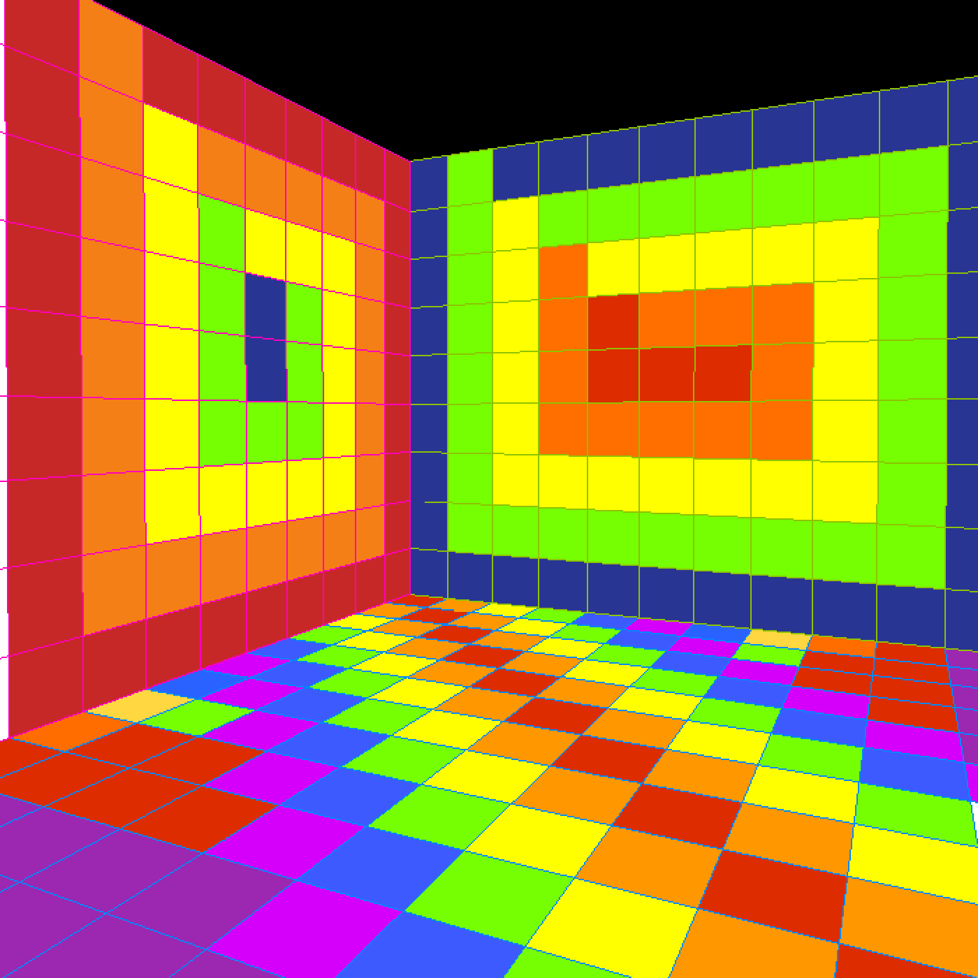 Editing Rainbow Floor Free online pixel art drawing tool Pixilart