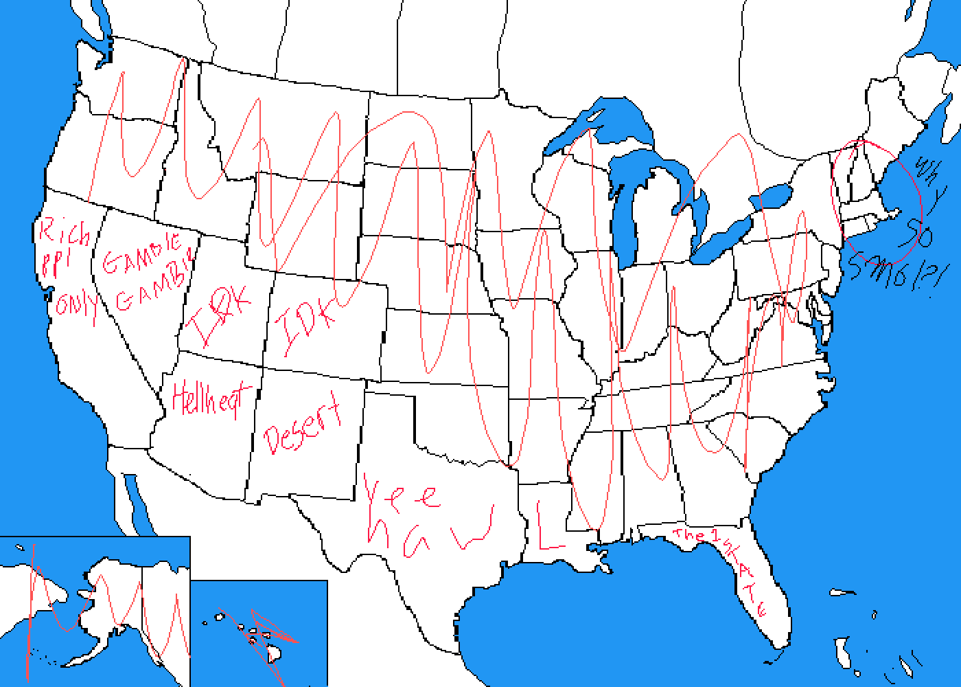 Editing this is my u s a map Free online pixel art drawing tool